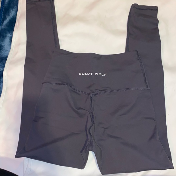 SQUAT WOLF HERA HIGH-WAISTED LEGGINGS - CHARCOAL - Picture 6 of 14